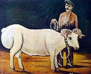 Niko Pirosmanashvili A Ram oil painting